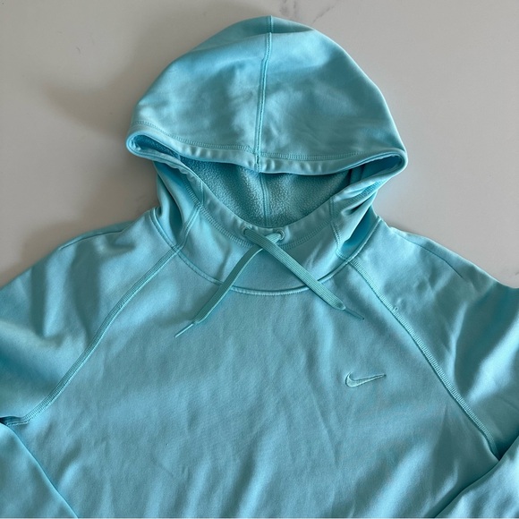 Nike Therma Fit Hoodie Light Blue. Size Small - Picture 2 of 10